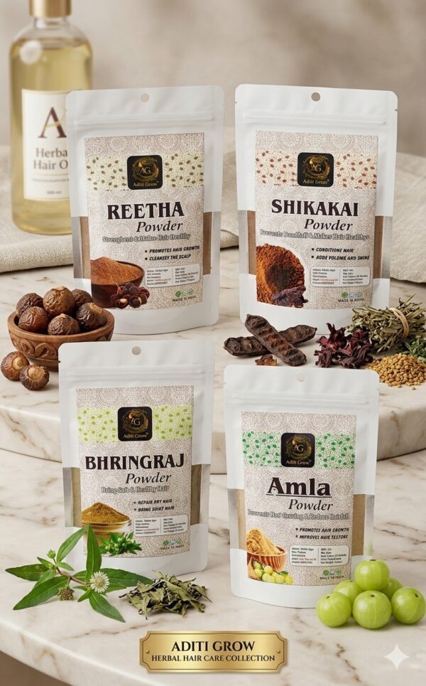 Herbal Hair Care Collection Of 4 Pack